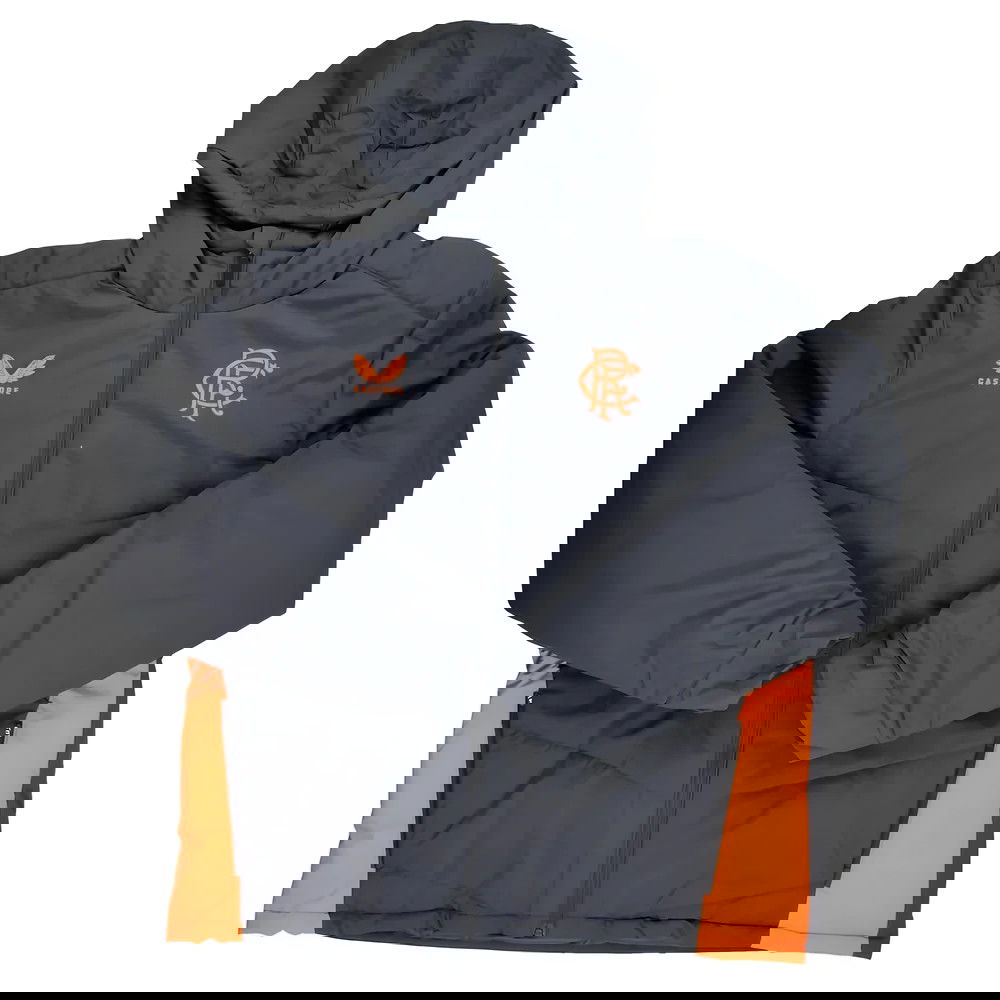 2023-2024 Rangers Coaches Training Bench Jacket (Ebony)