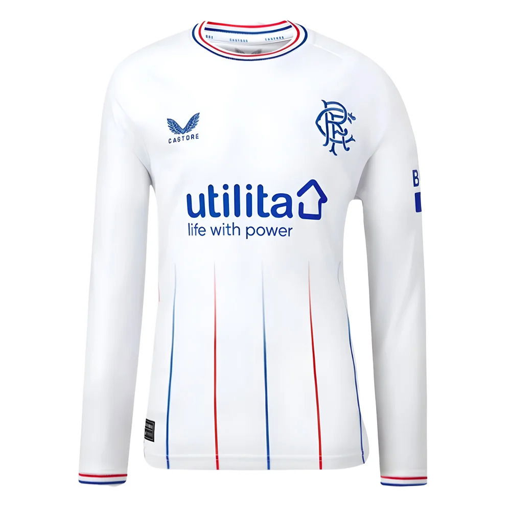 2023-2024 Rangers Away Long Sleeve Shirt (Kids)