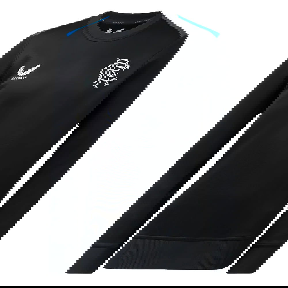 2023-2024 Rangers Players Matchday Sweatshirt (Black) - Kids