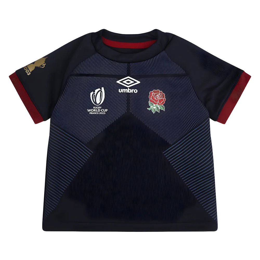 England RWC 2023 Alternate Replica Rugby Baby Shirt