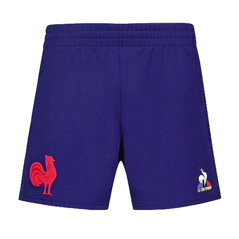 2023-2024 France Rugby Replica Shorts (Blue)