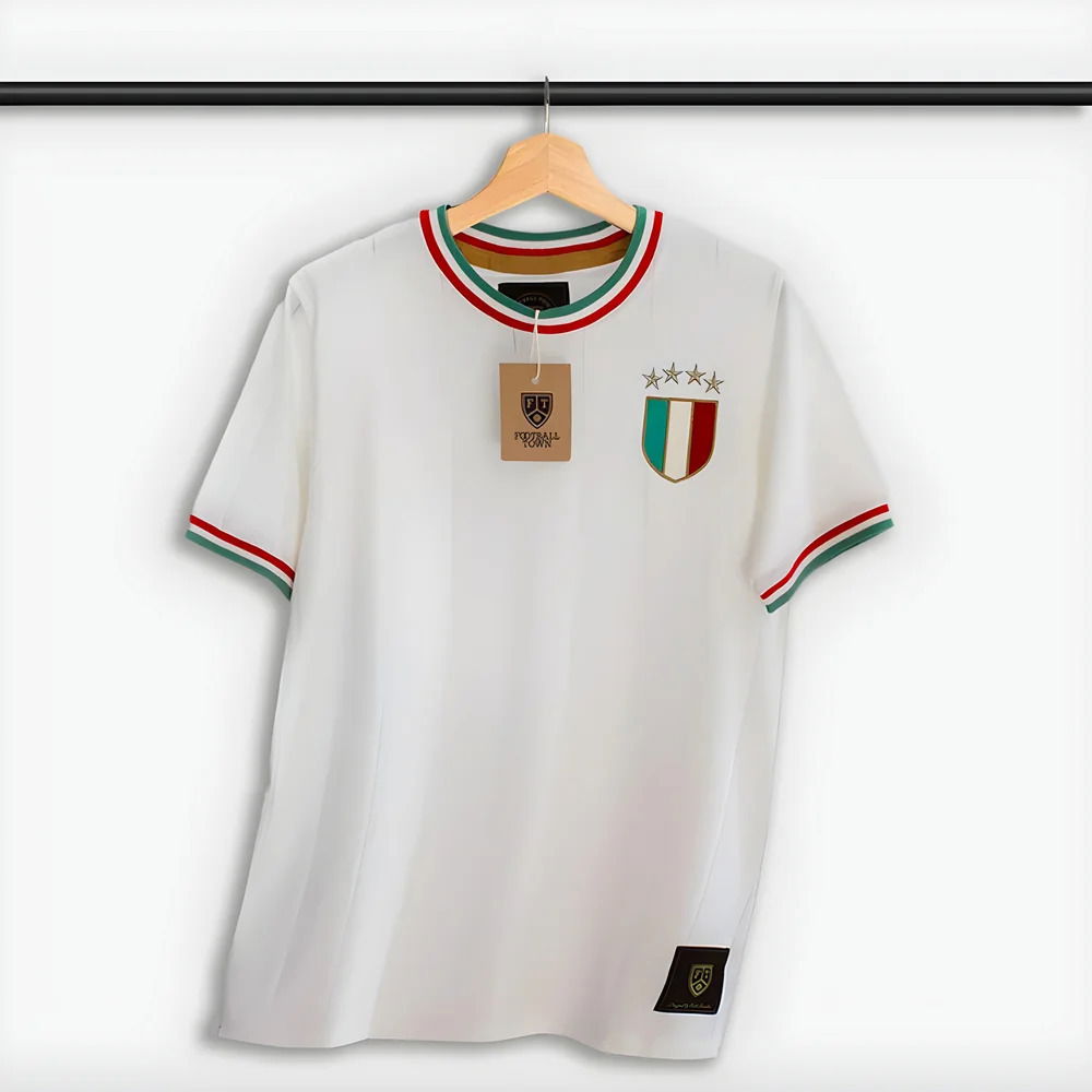Italy Gli Azzurri Away Retro Football Shirt