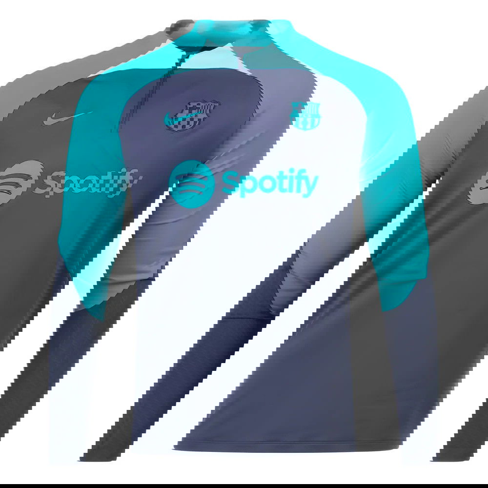 2023-2024 Barcelona Drill Top (Thunder)