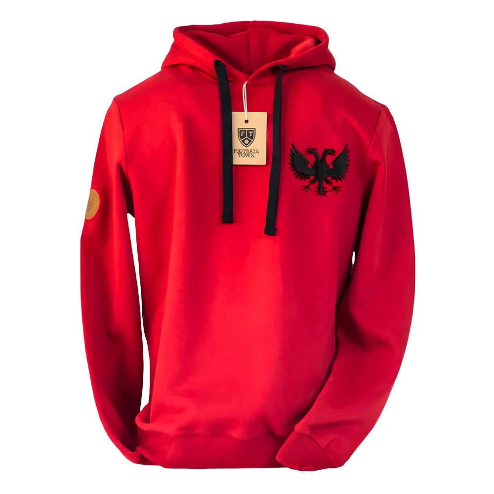 Albania Football Hoodie Shqiponje (Red)