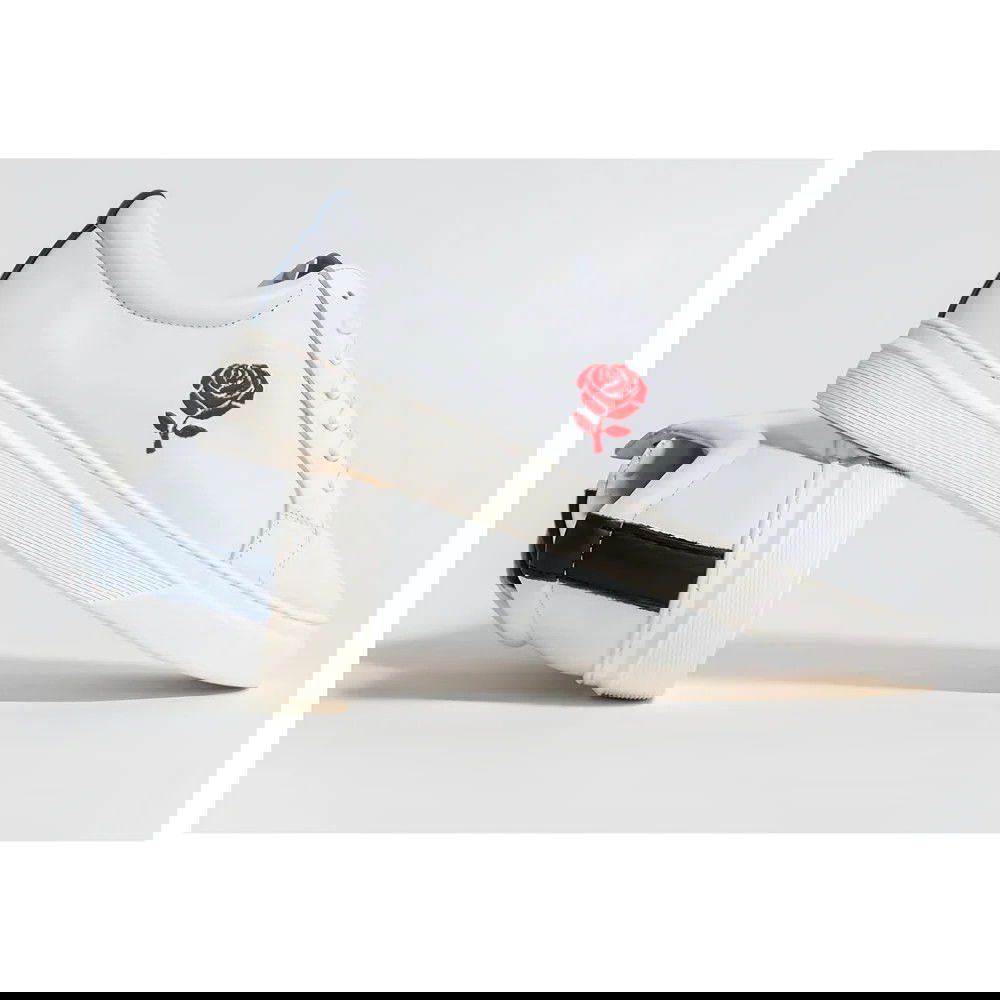 England Sneaker The Red Rose (White)