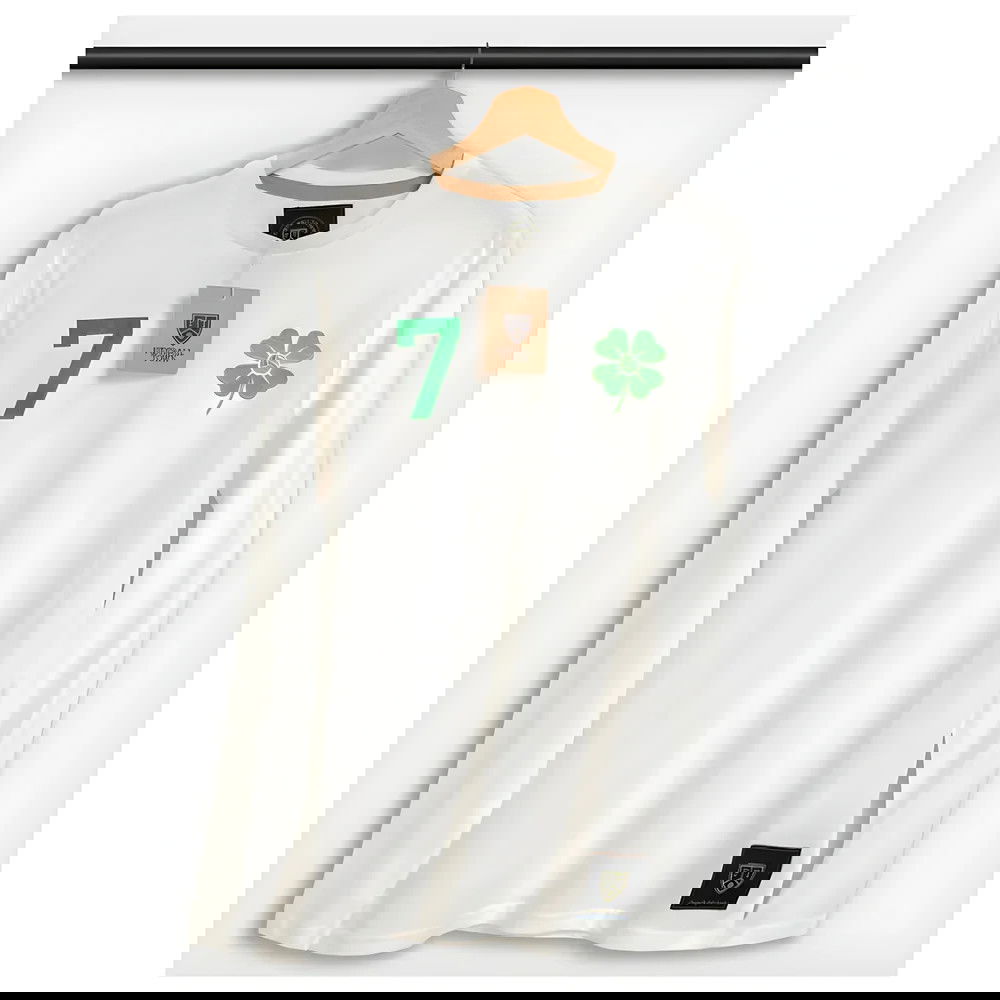 Celtic The Clover 7 White Long Sleeves Shirt