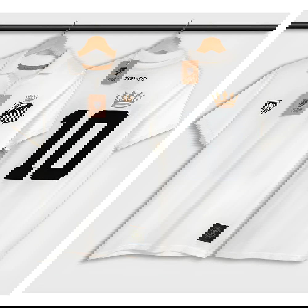 Santos Tribute Football Shirt Pelé O Rei Eterno