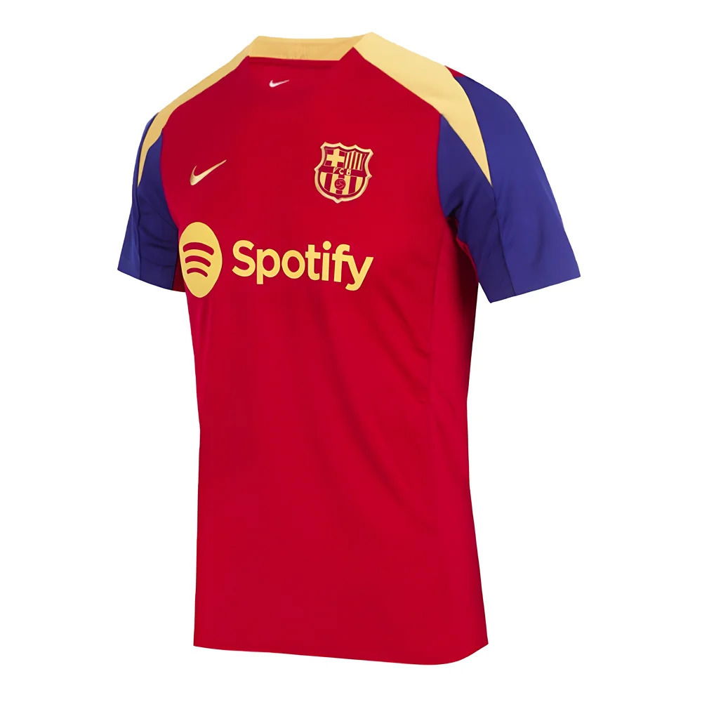 2023-2024 Barcelona Strike Training Shirt (Red)