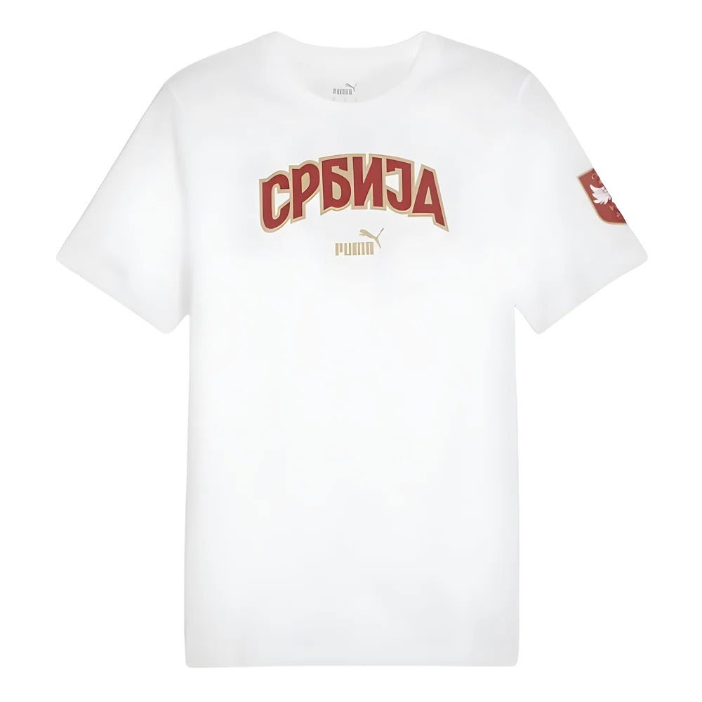 2024-2025 Serbia FtblIcons Tee (White)