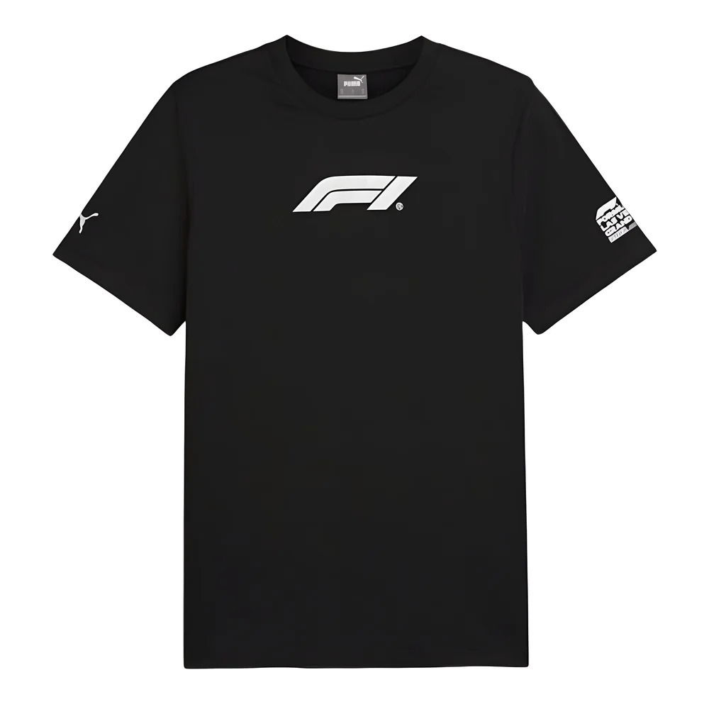 2023 F1 Formula 1 Las Vegas GP Race T-shirt - Black
