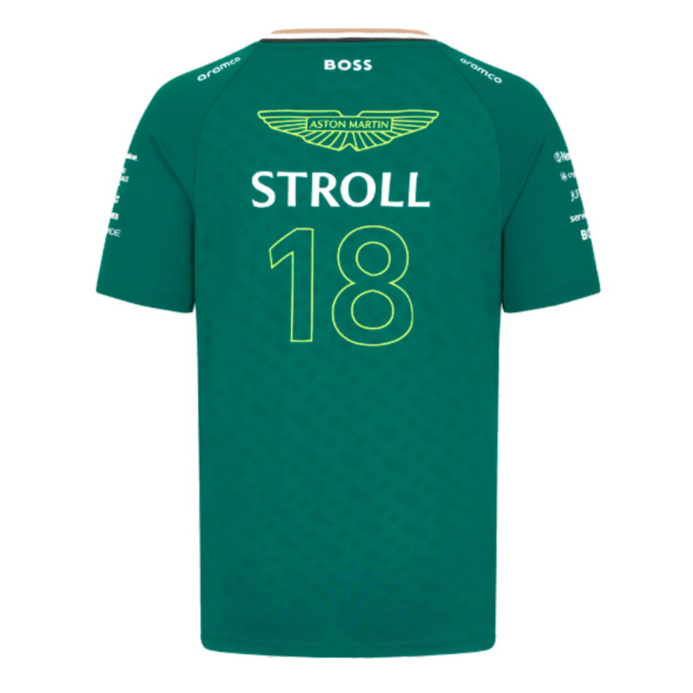 2024 Aston Martin Lance Stroll Team Tee (Green)