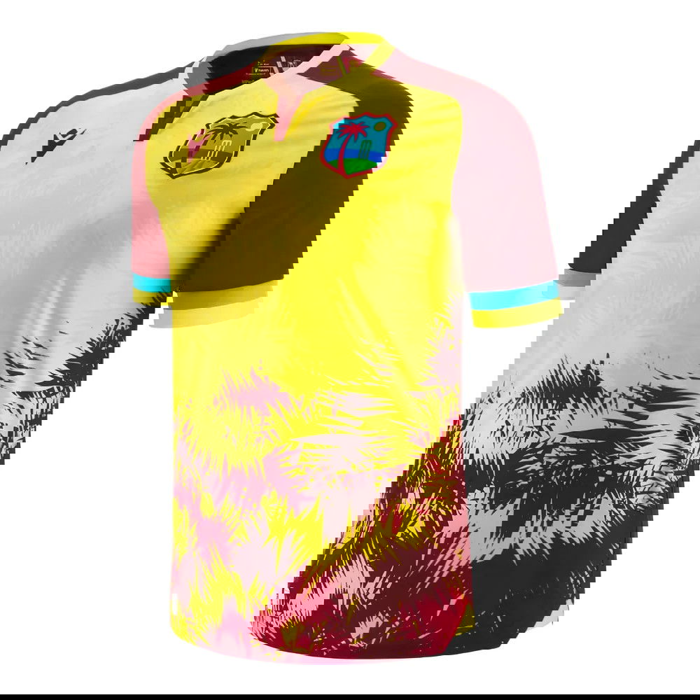 2023-2024 West Indies T20 Cricket Shirt (Yellow)