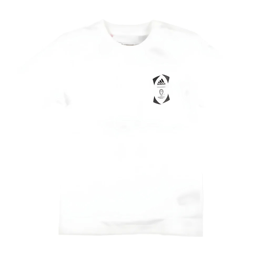 adidas Euro 2024 Official Emblem Stadium Tee (White) - Kids