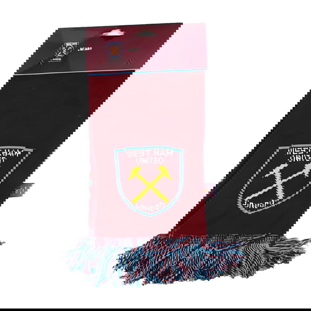 West Ham United Fade Scarf (Claret)