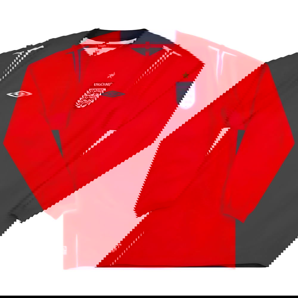 England 2004-06 Away Long Sleeve Shirt (Very Good)