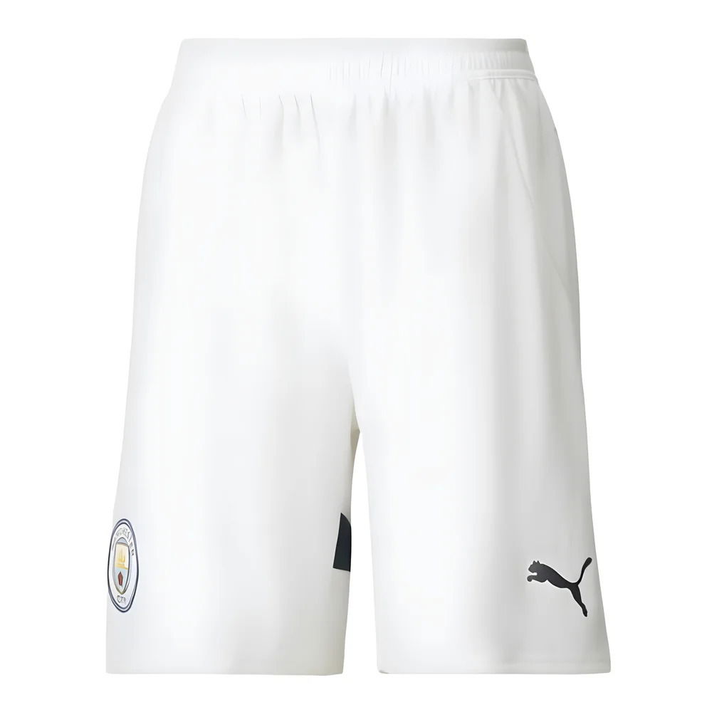 2024-2025 Man City Home Shorts (White)