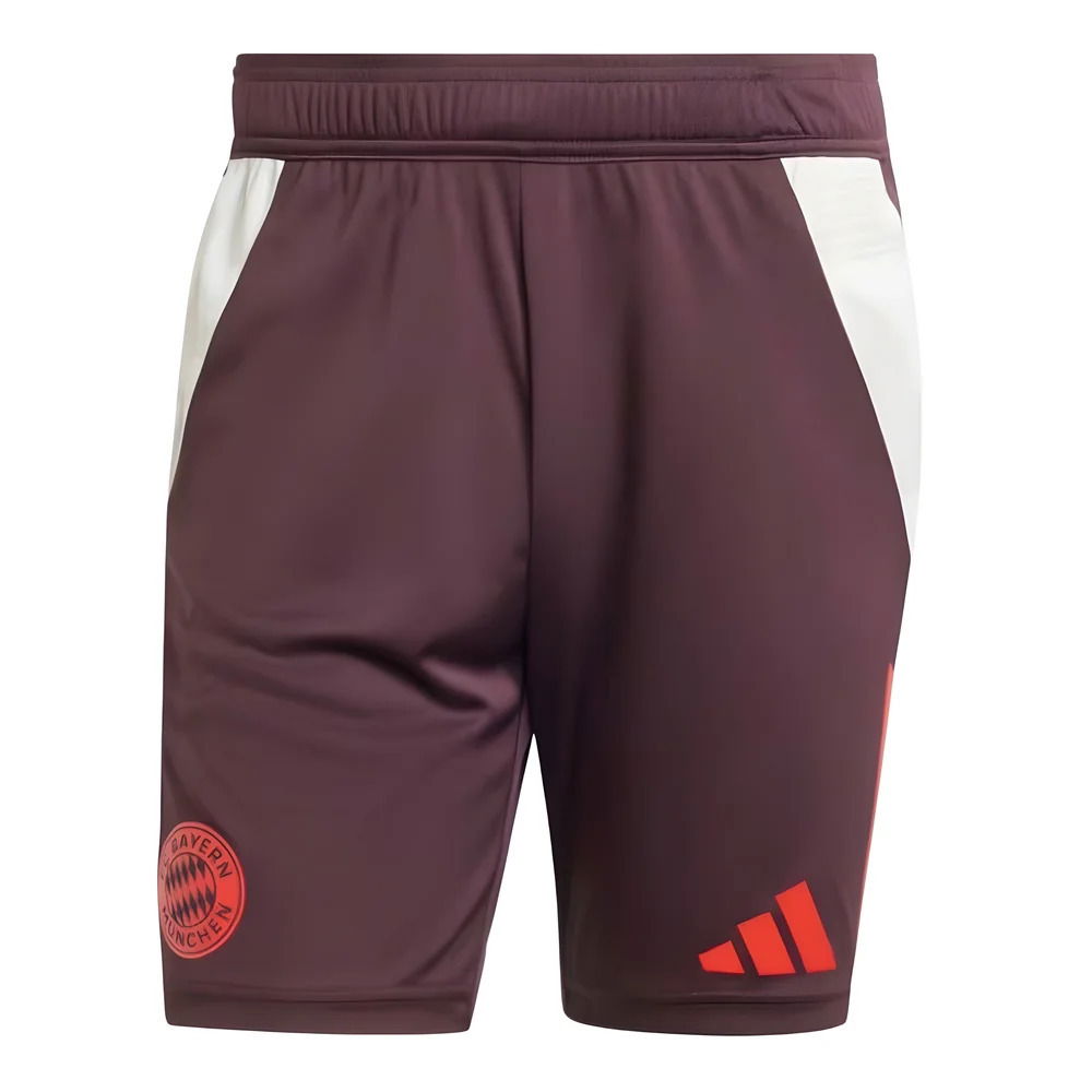 2024-2025 Bayern Munich Training Shorts (Shadow Maroon)