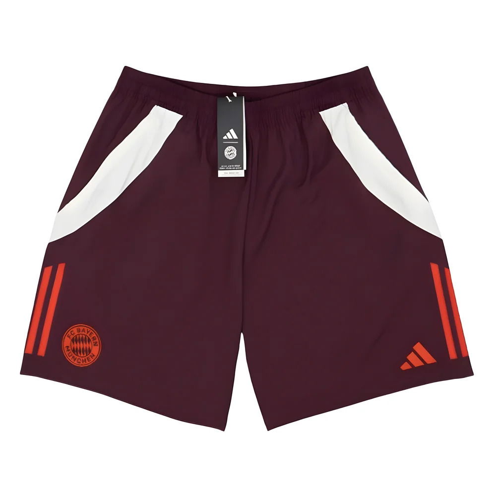 2024-2025 Bayern Munich Downtime Shorts (Shadow Maroon)