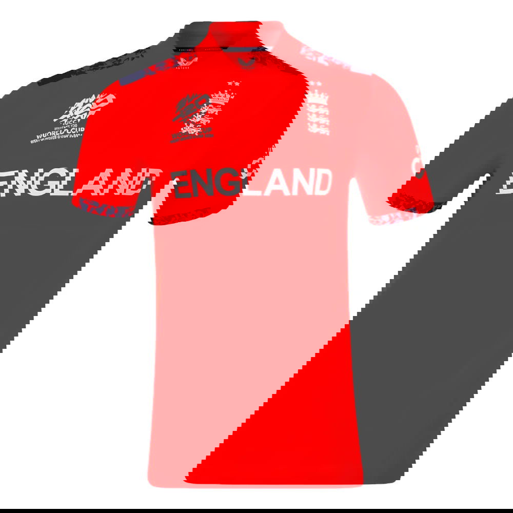 2024-2025 England Cricket T20 Shirt (WC Edition)