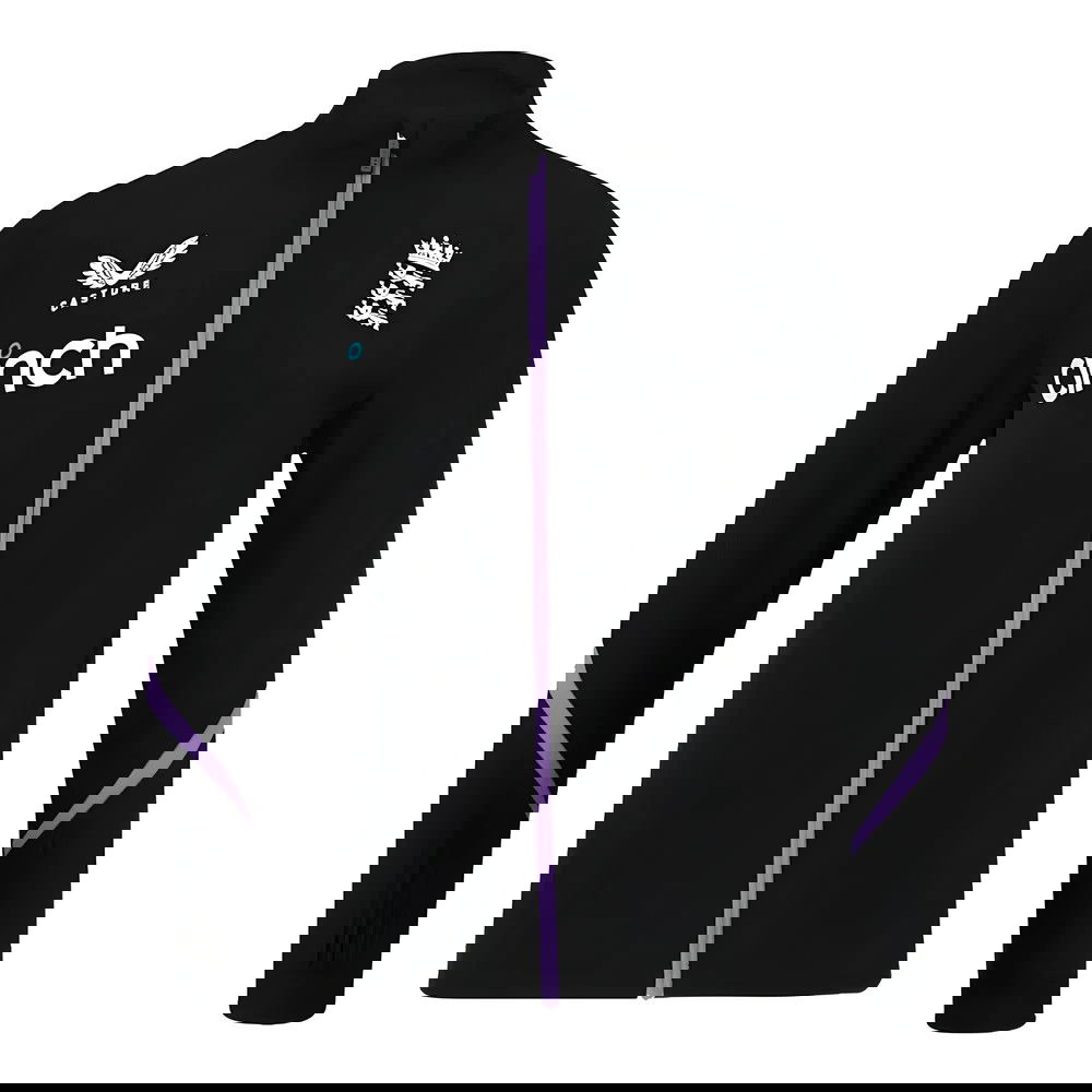 2024 England Cricket Anthem Jacket (Black)