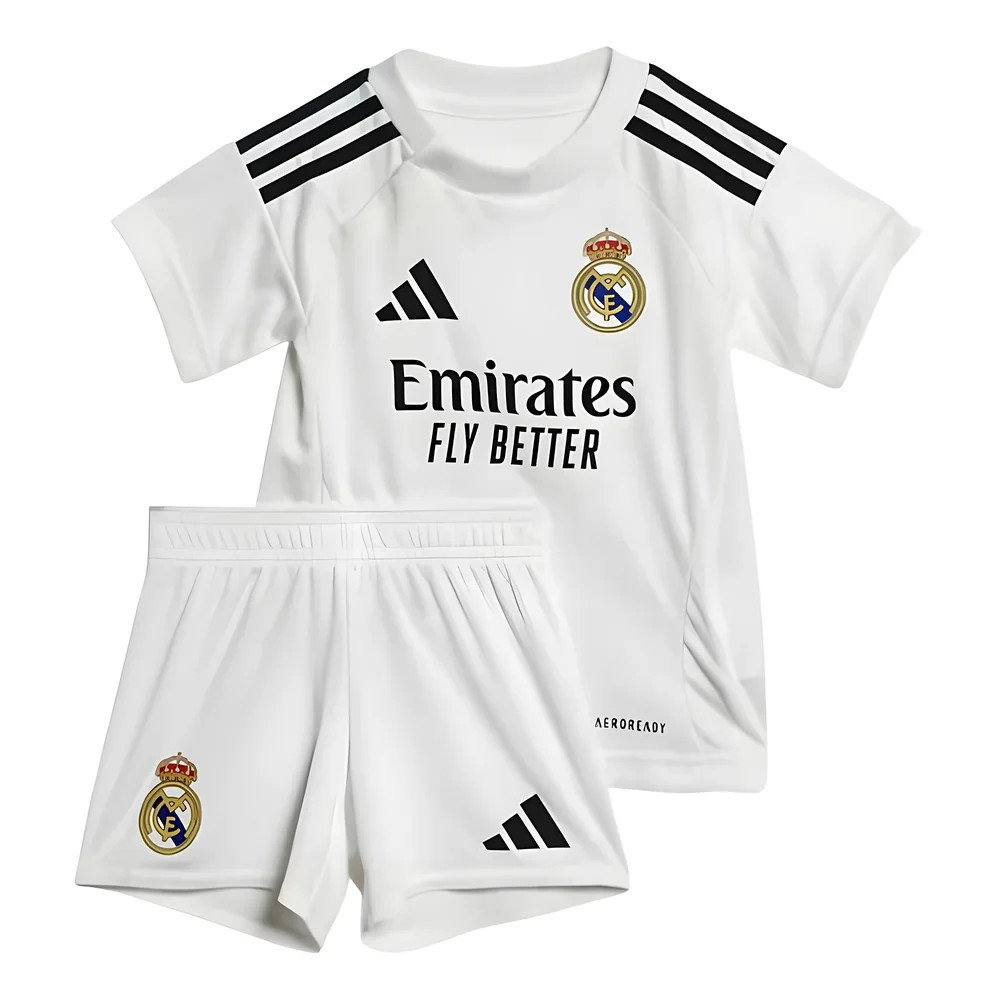 2024-2025 Real Madrid Home Baby Kit