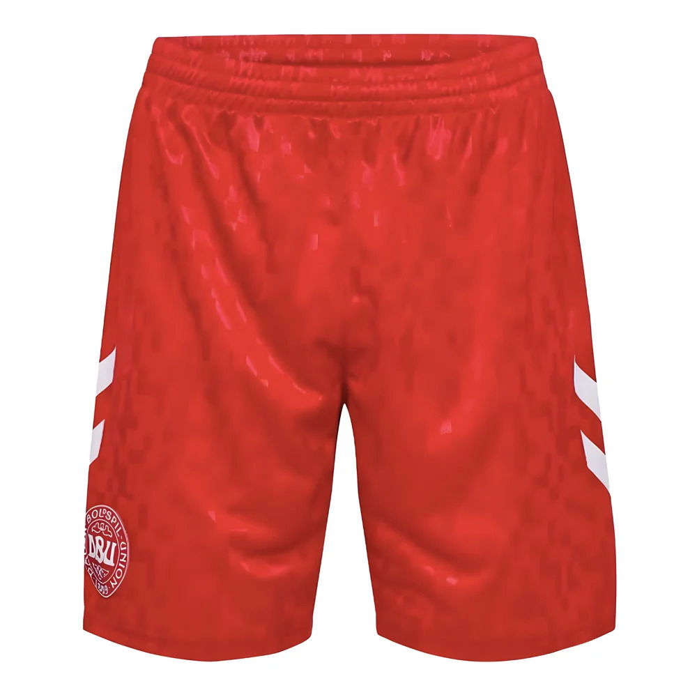 2024-2025 Denmark Away Shorts (Red)