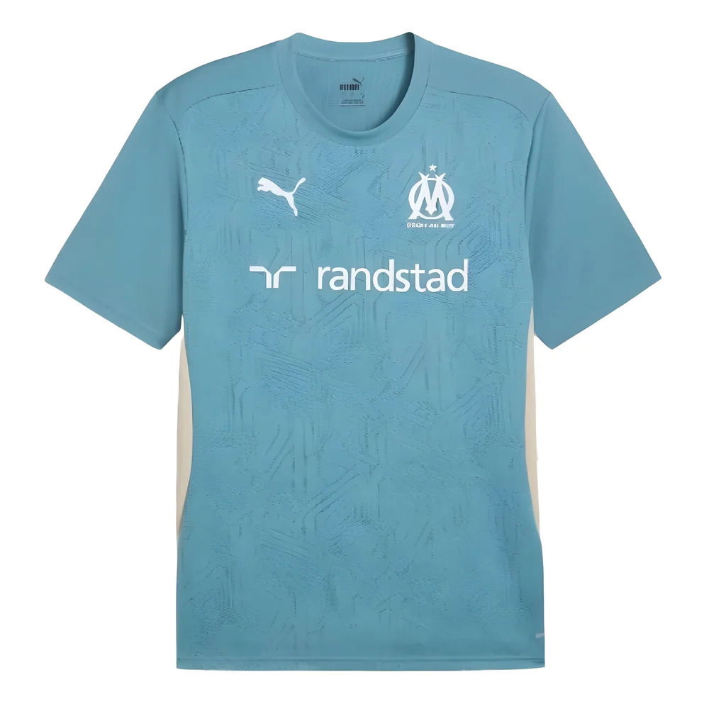 2024-2025 Marseille Training Shirt (Bold Blue)
