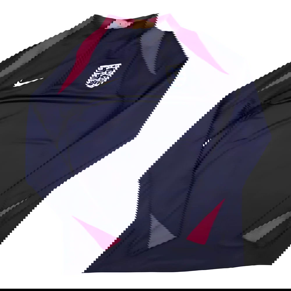 2024-2025 England Strike Football Drill Top (Purple Ink)