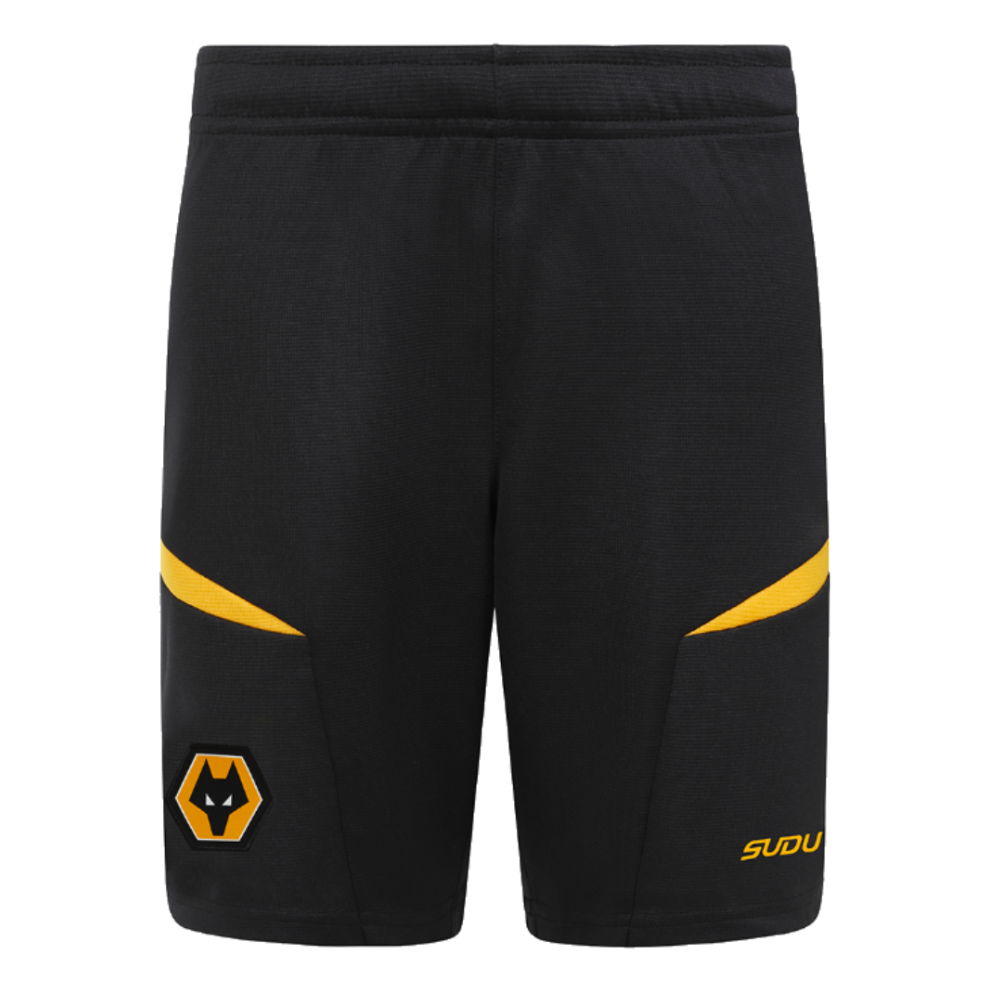 2024-2025 Wolves Home Shorts (Black) - Kids