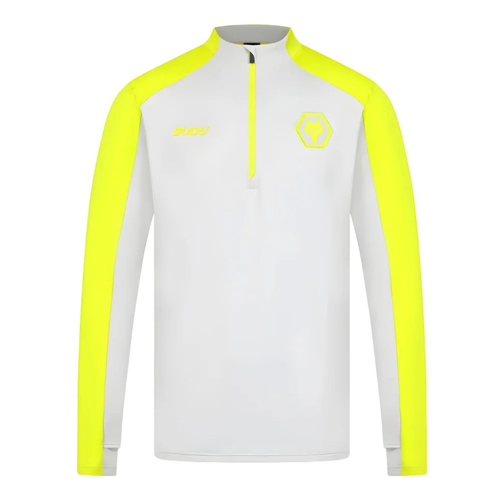 2024-2025 Wolves Players Training 1/4 Zip (Grey)