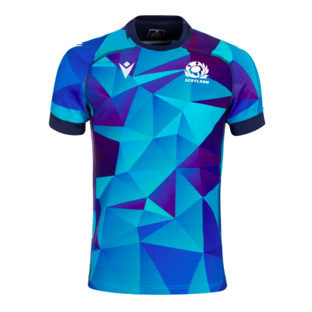 Scotland Rugby 2024/25 home short sleeve cotton shirt | The