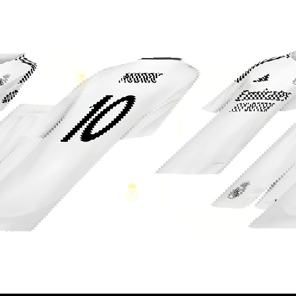 2024-2025 Real Madrid Home Youth Kit (Modric 10)