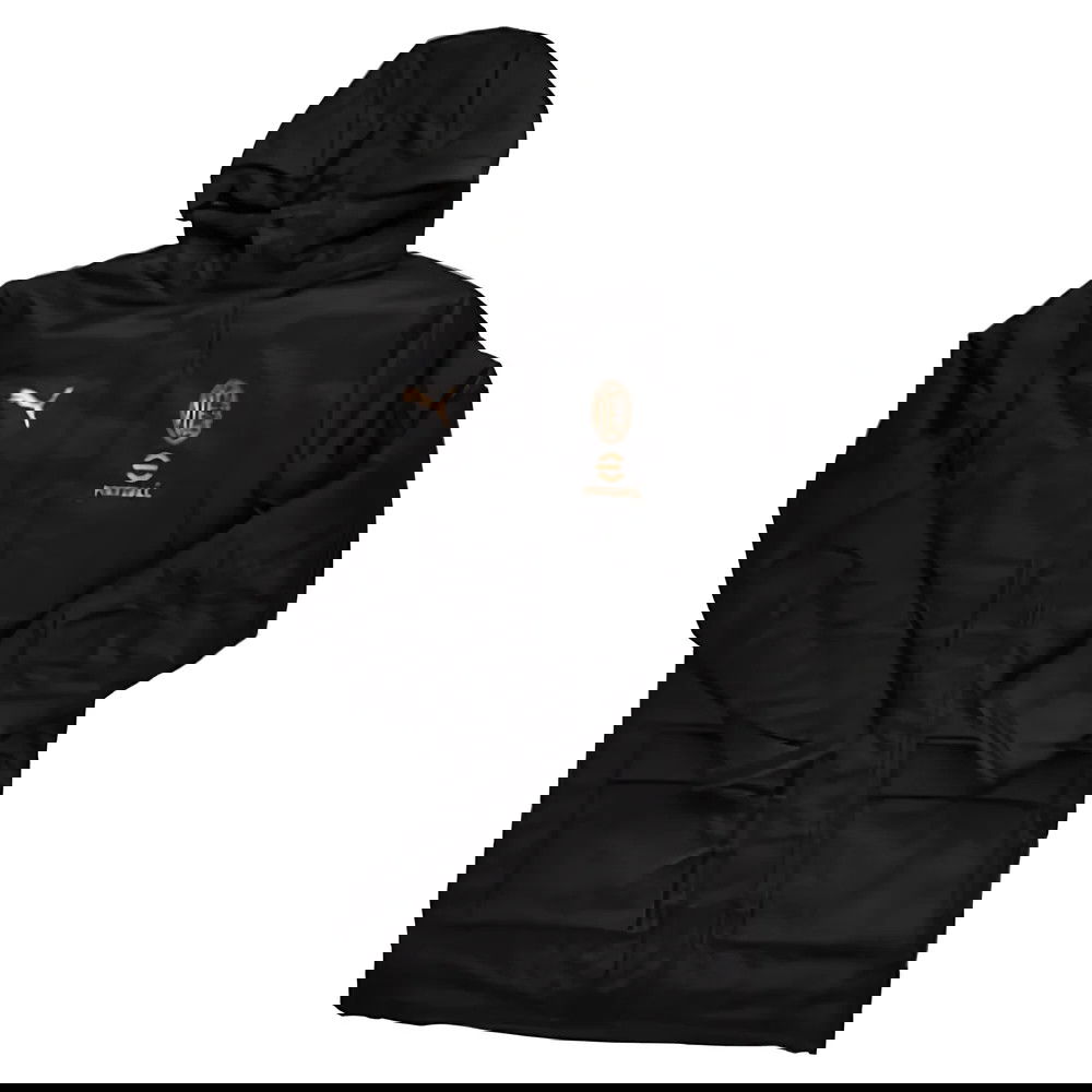 2024-2025 AC Milan Winter Jacket (Black)