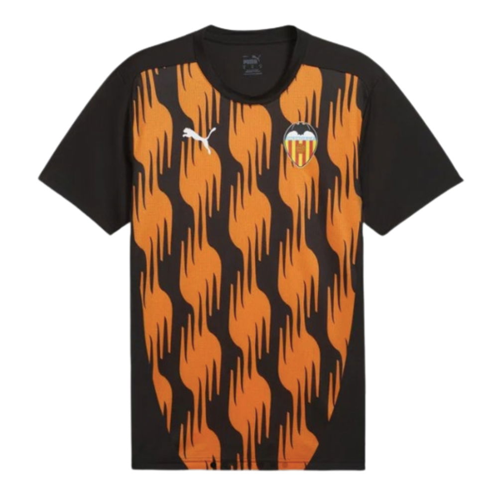 2024-2025 Valencia Pre-Match Shirt (Black)