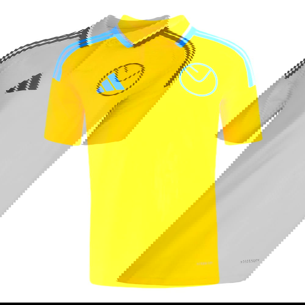 New Leeds Kit Yellow Adidas Yellow Leeds Shirt 2024-2025 Leeds