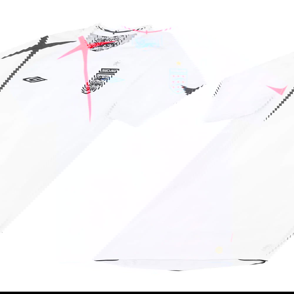 England 2005-2007 Home Shirt (XL) (Excellent)