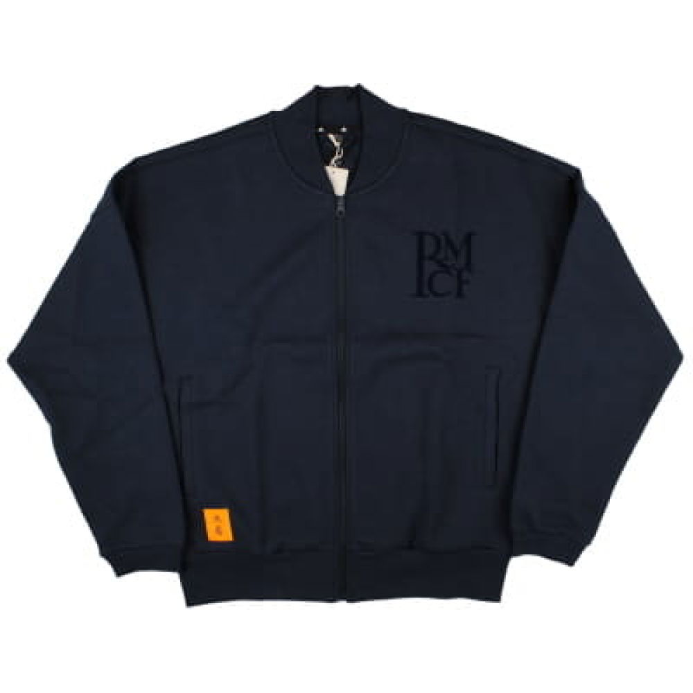 Real Madrid Seasonal Doubleknit Track Top (Navy) 2024-2025 Men's Polyester Made By: Adidas