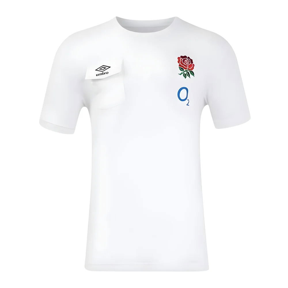 2024-2025 England Rugby Presentation Tee (White)