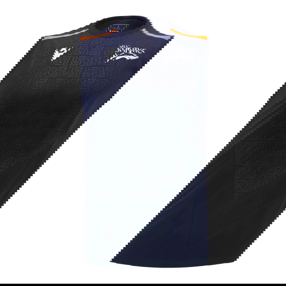 2024-2025 Sale Sharks Sleeveless Training Vest (Navy)