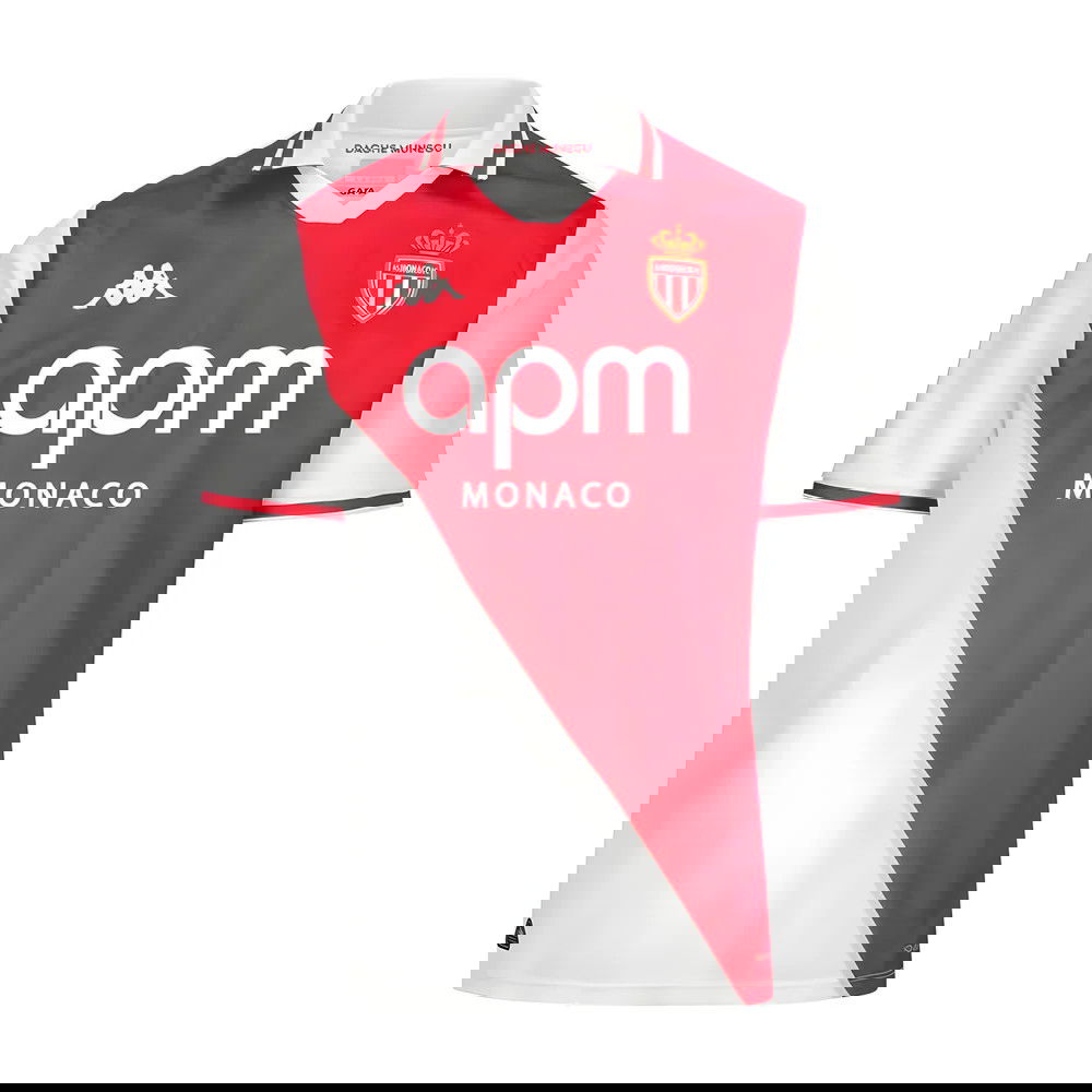 2024-2025 AS Monaco Home Shirt