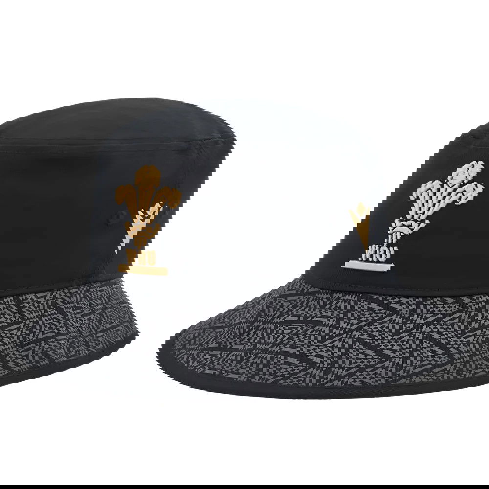 2024-2025 Wales Rugby Bucket Hat (Black)