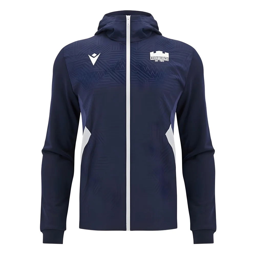 2024-2025 Edinburgh Rugby Warm Up Anthem Jacket (Navy)
