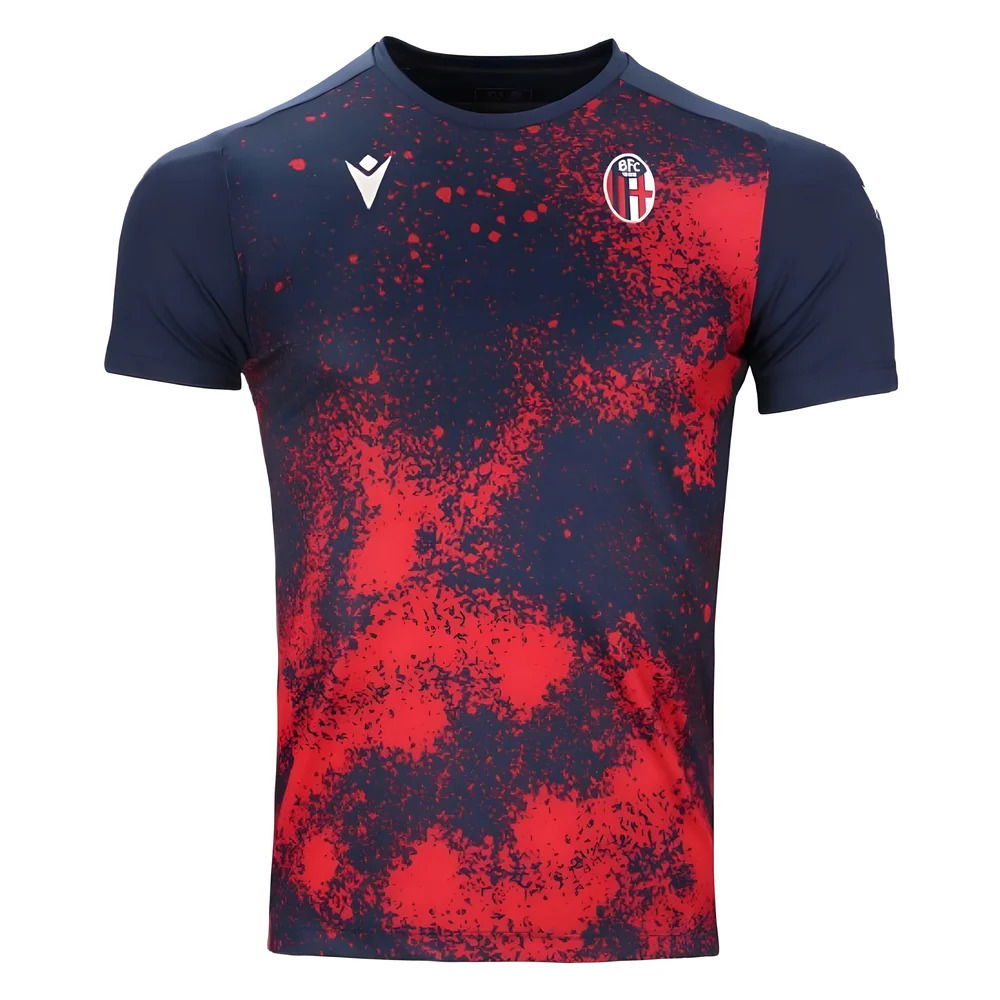 2024-2025 Bologna Warm Up Shirt (Navy)
