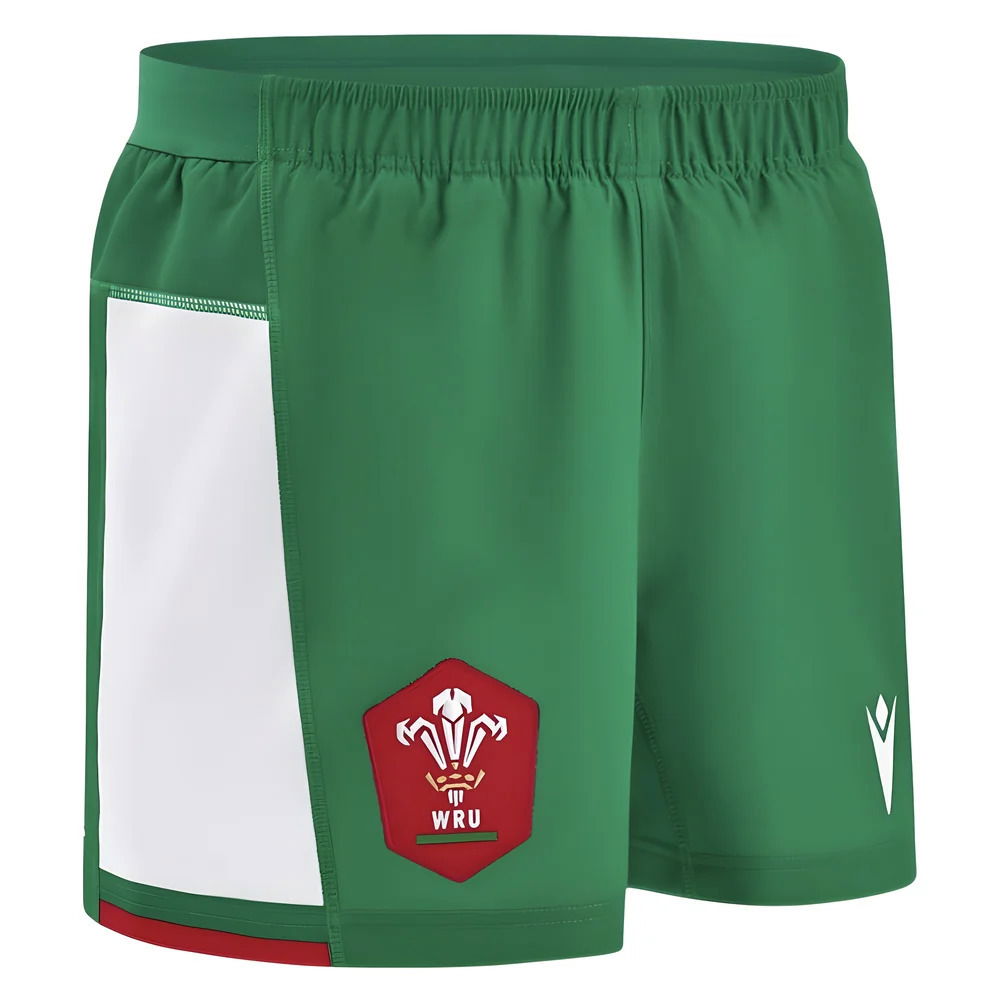 2024-2025 Wales Rugby Away Shorts (Green)