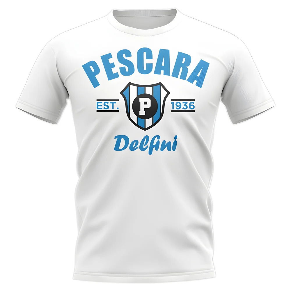 Pescara Established Football T-Shirt (White)