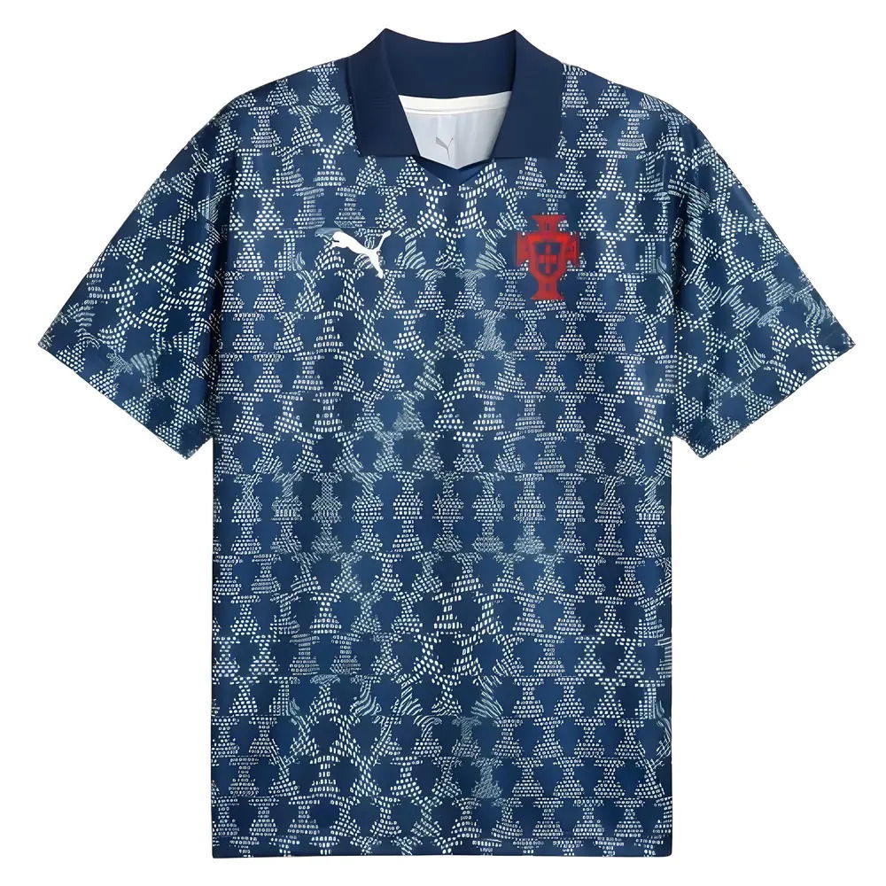 2025-2026 Portugal ftblNRGY+ Retro Jersey (Persian Blue)