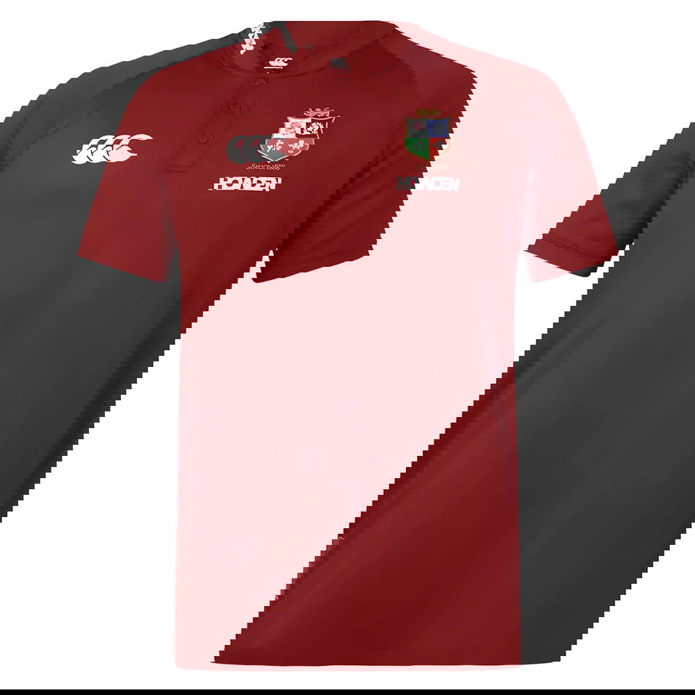 2025 British & Irish Lions Poly Polo Shirt (Red)