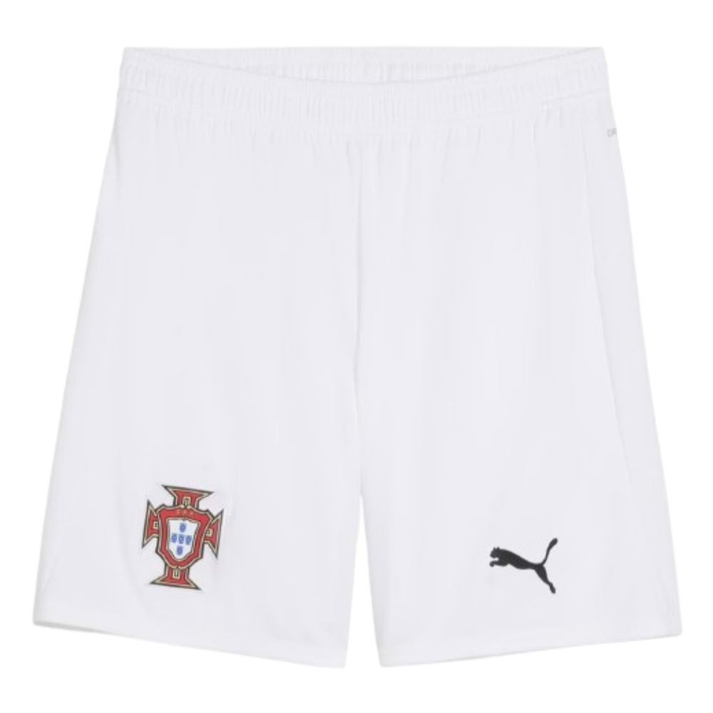 2025-2026 Portugal Away Shorts (White) - Kids