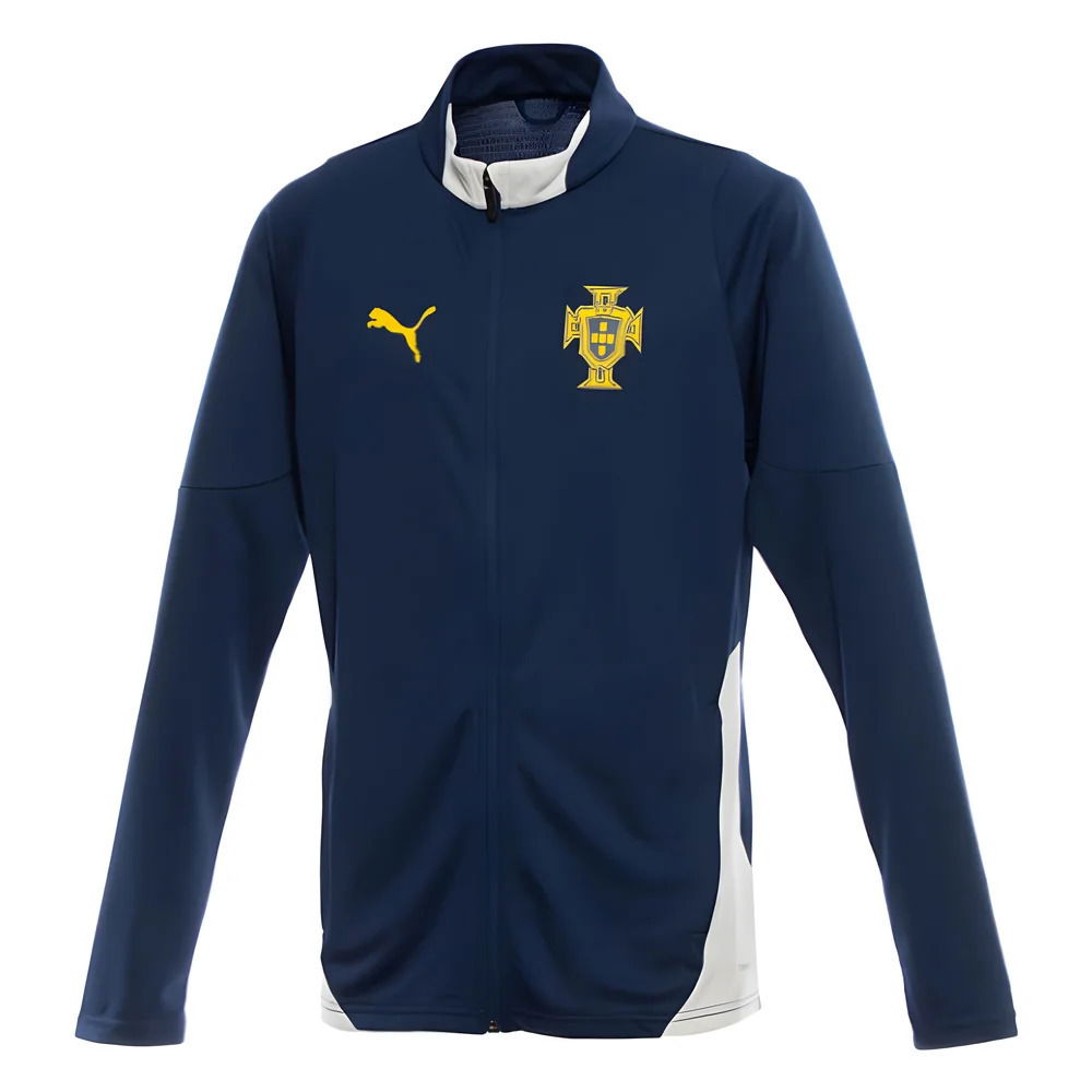 2025-2026 Portugal Training Jacket (Persian Blue)