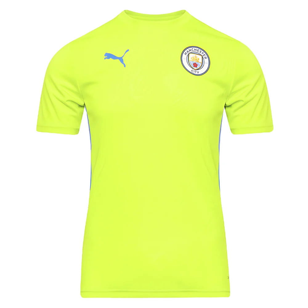 2024-2025 Man City Training Shirt (Yellow Glow)